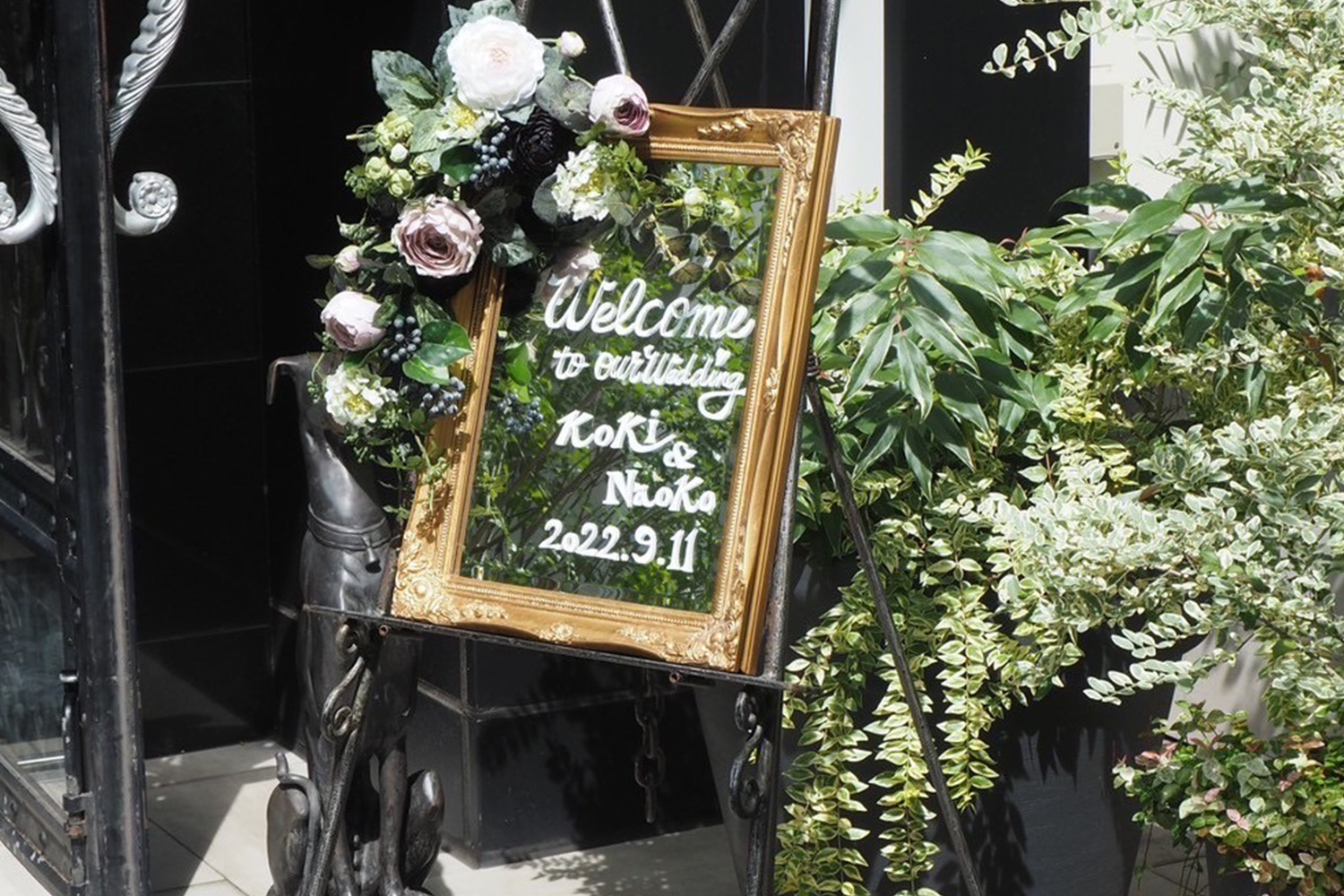 ウェディングアイテムの完成