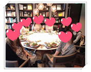 ランチ会青山レクサスカフェにて